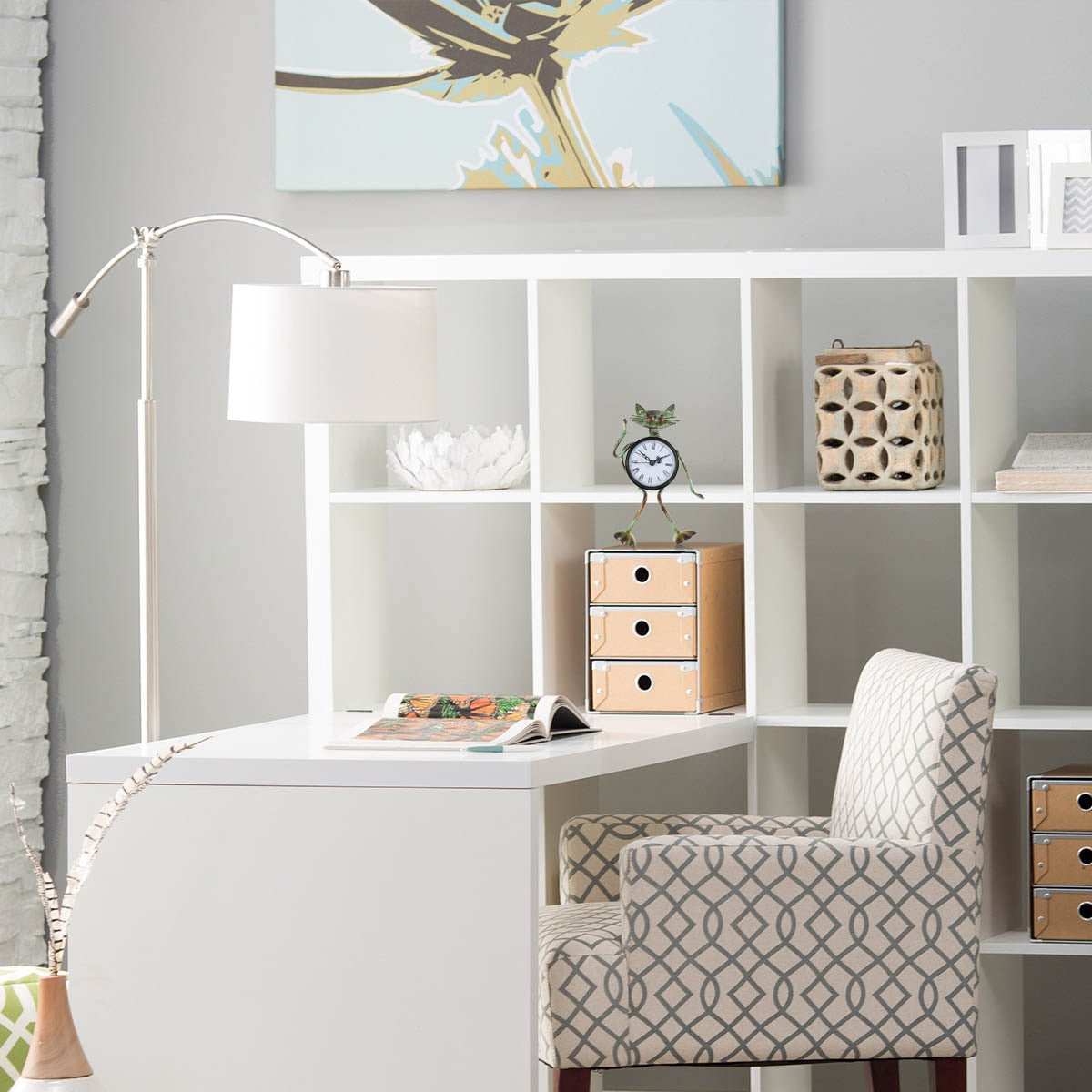 Antique Cat Clock - Vintage / United States