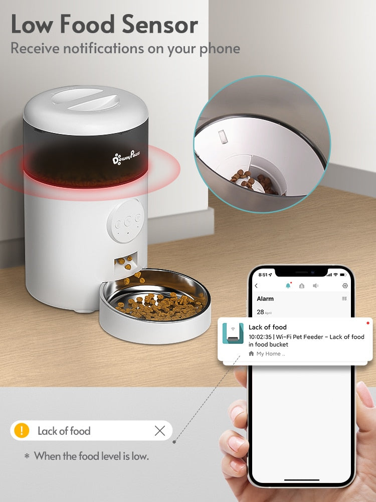 Auto Cat Food Dispenser - Cat Food Dispenser