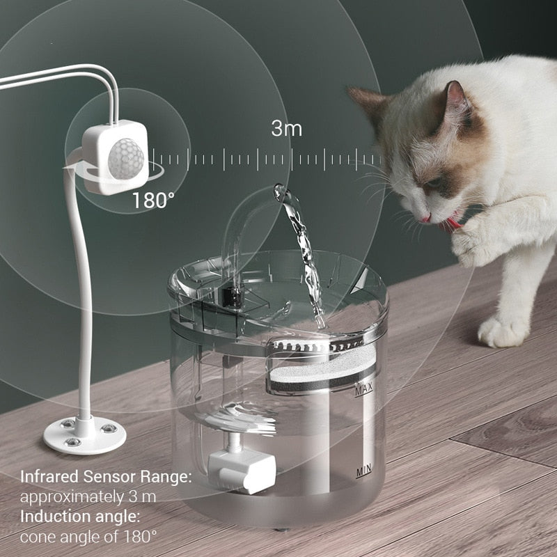 Automatic Cat Water Fountain - Cat water fountain
