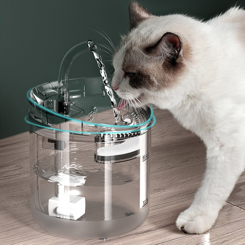 Automatic Cat Water Fountain - Cat water fountain