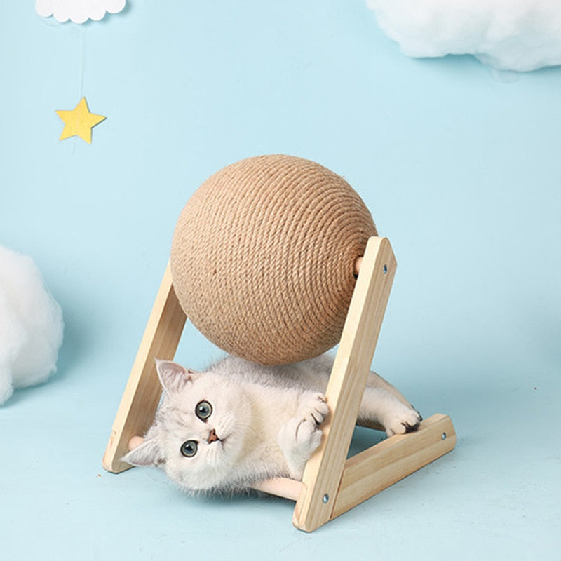 Ball Cat Scratching Post - Cat scratching post
