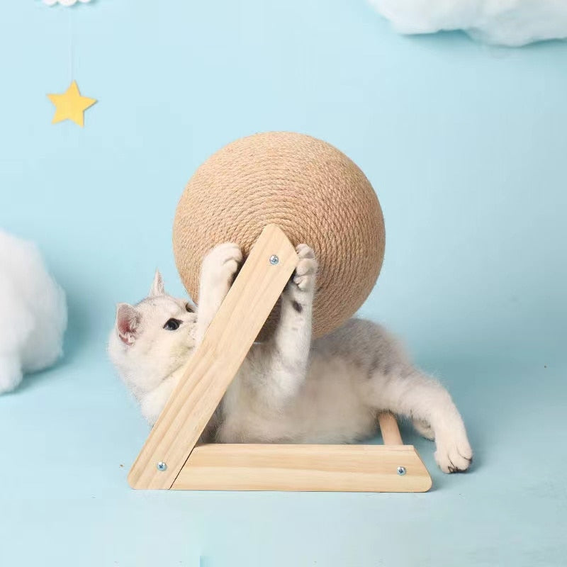 Ball Cat Scratching Post - Cat scratching post