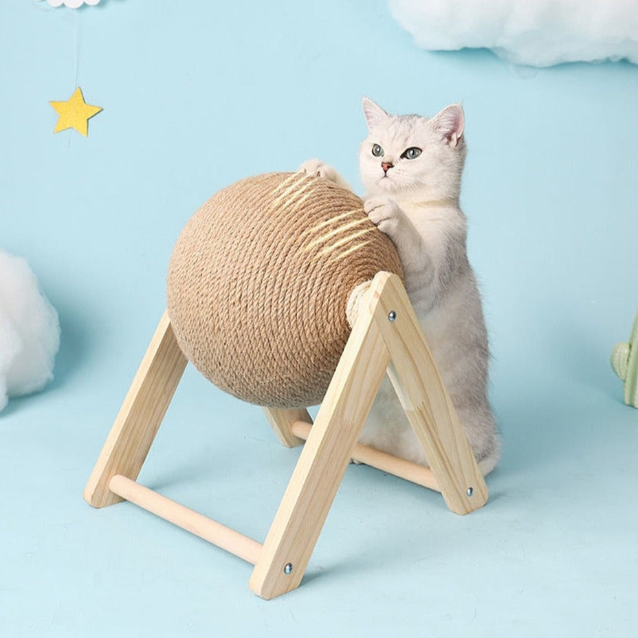 Ball Cat Scratching Post - Cat scratching post