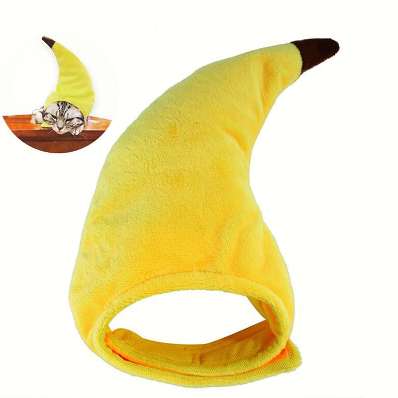 Banana Hat for Cats - Hat for Cats