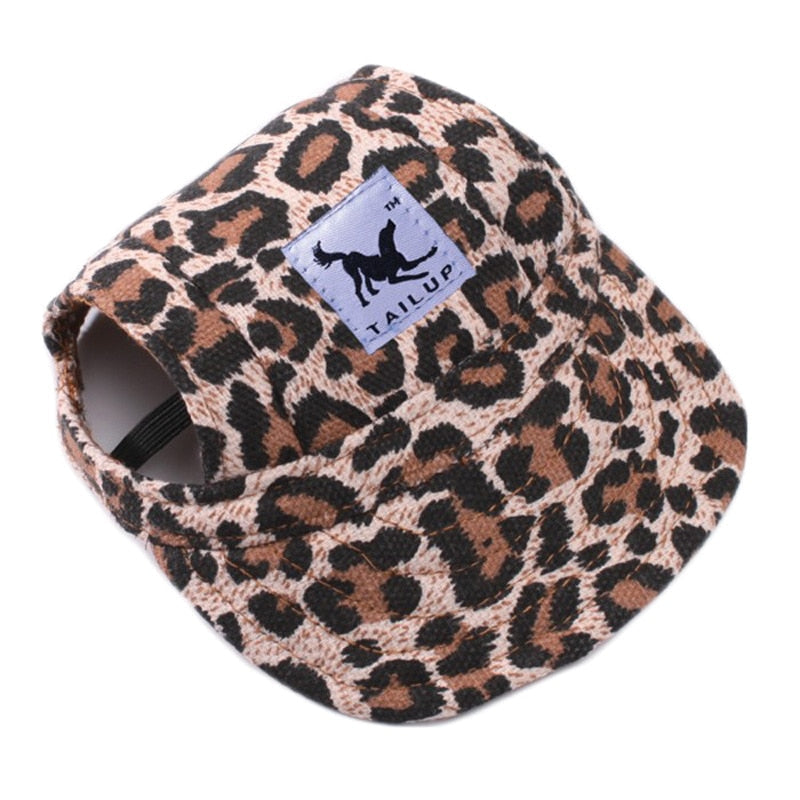 Baseball Hats for Cats - Leopard / S - Hat for Cats