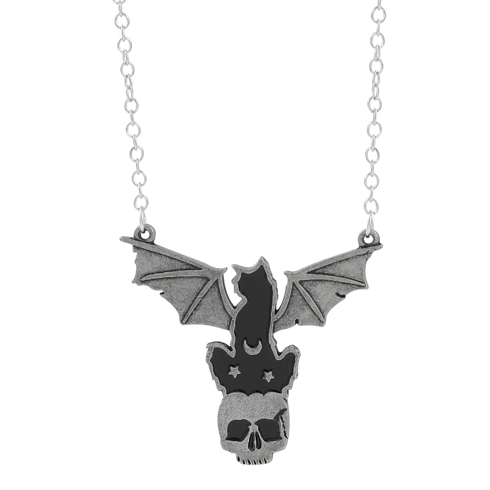 Bat Cat Necklace - Cat necklace
