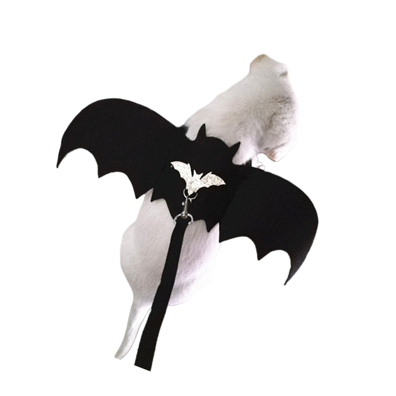 Bat Wing Cat Harness - cat harness leash