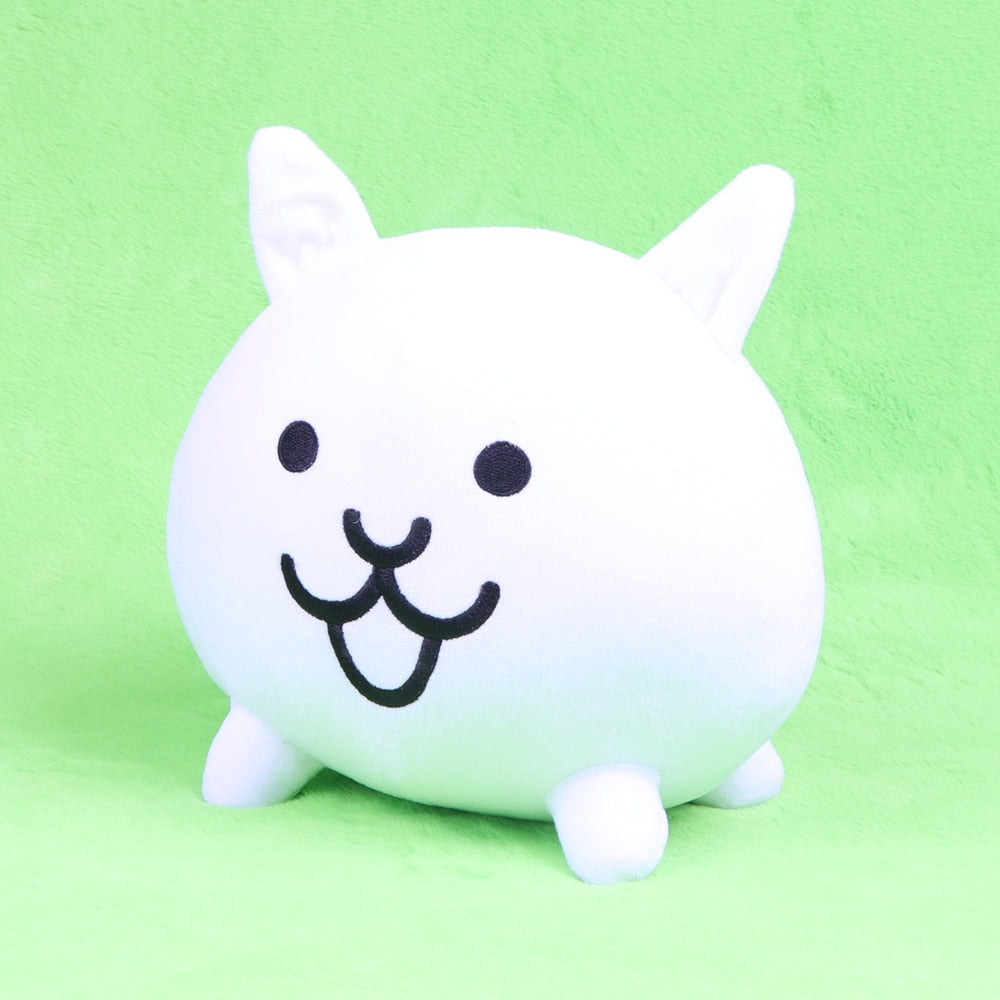 Battle Cats Plush - White - Battle Cats Plush