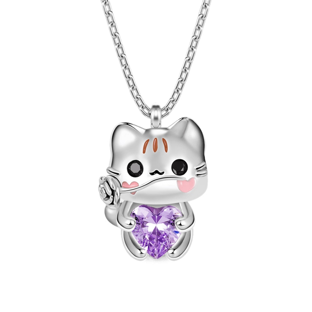 Beautiful Cat Necklace - Cat necklace