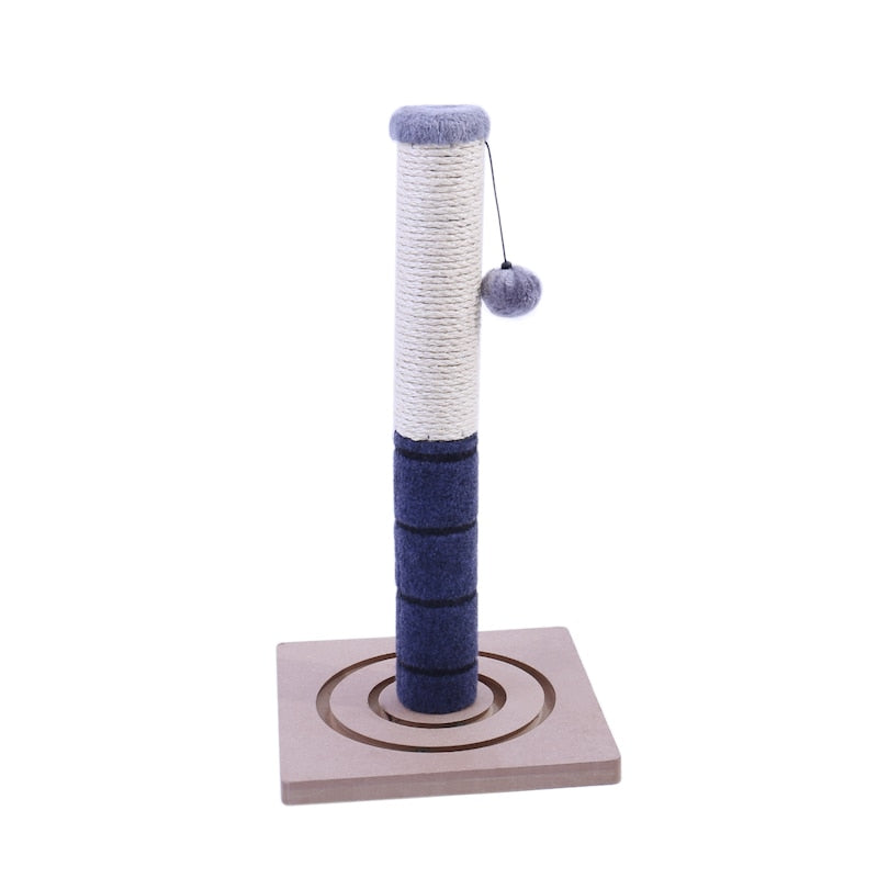 Big Cat Scratching Post - Blue - Cat scratching post