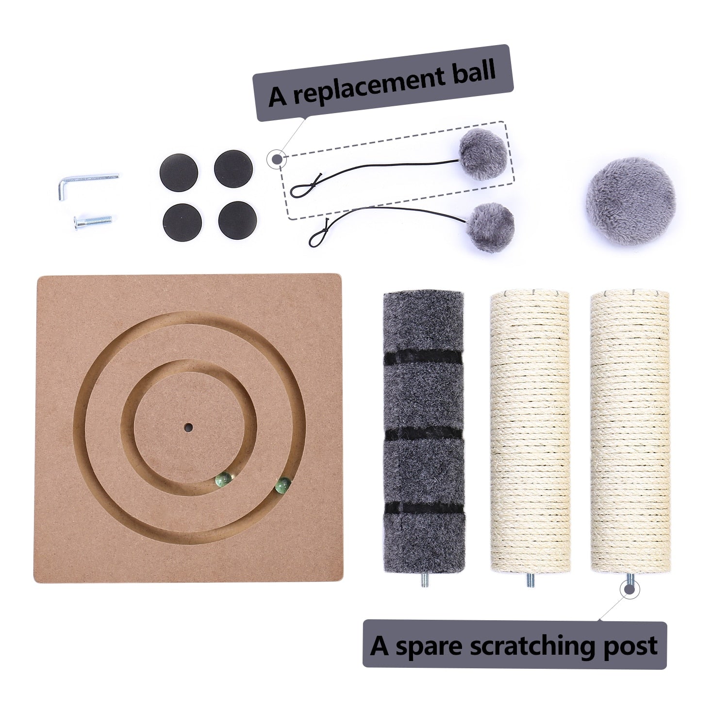 Big Cat Scratching Post - Cat scratching post