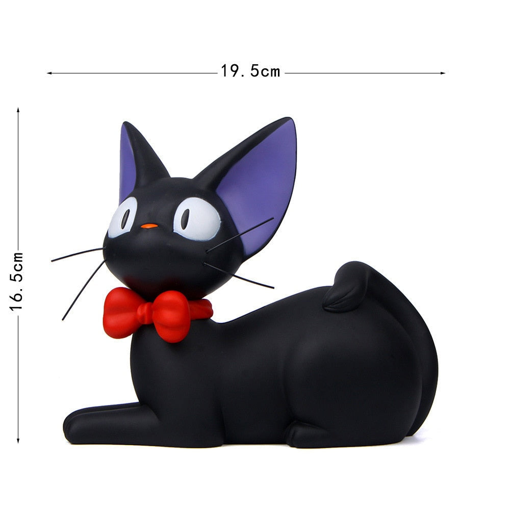Black Cat Piggy Bank - Sit