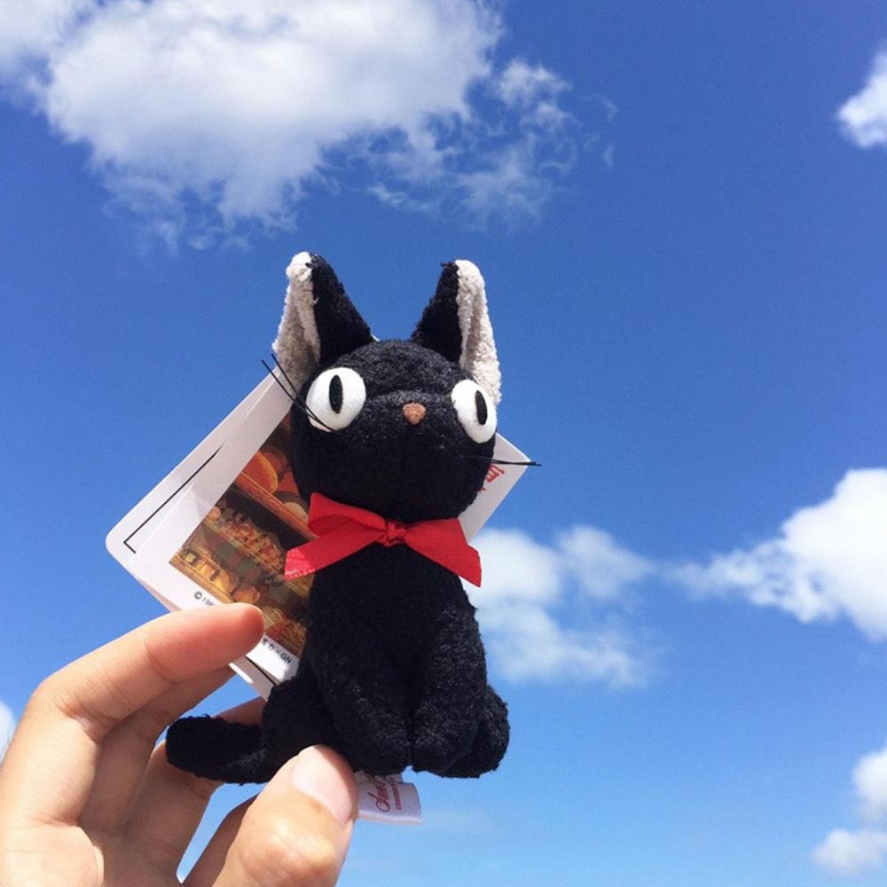 Black Cat Plush Keychain - Cat Keychains