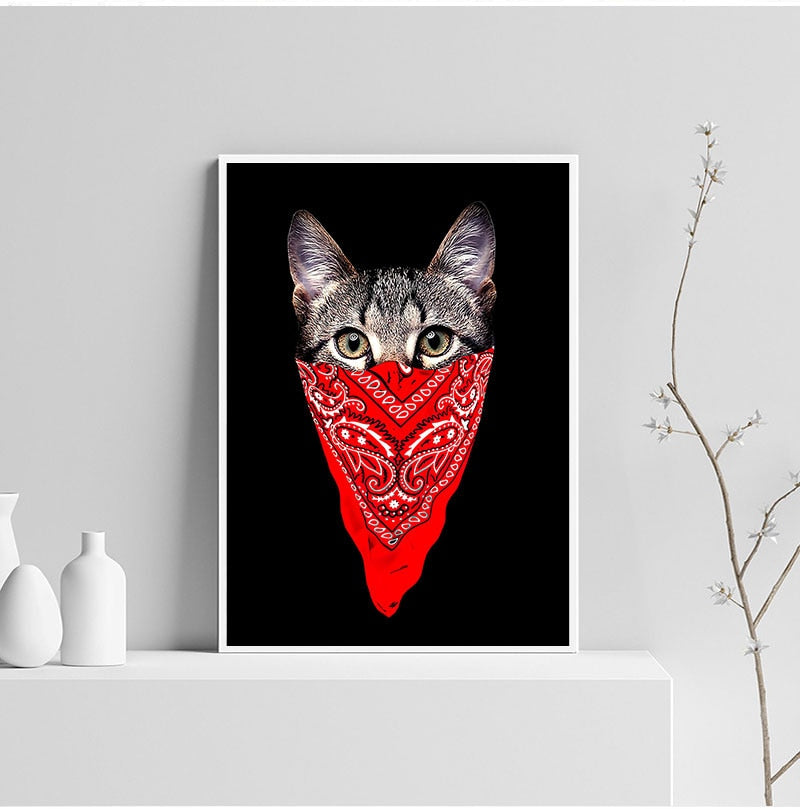 Black Cat Posters and Prints - Cat poster