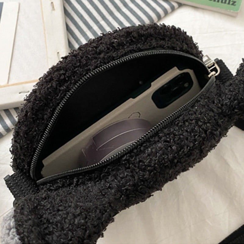 Black Crossbody Cat Purse - Cat purse