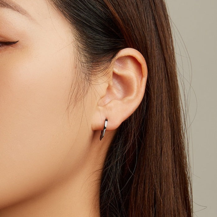 Black Pink Cat Earrings - Cat earrings