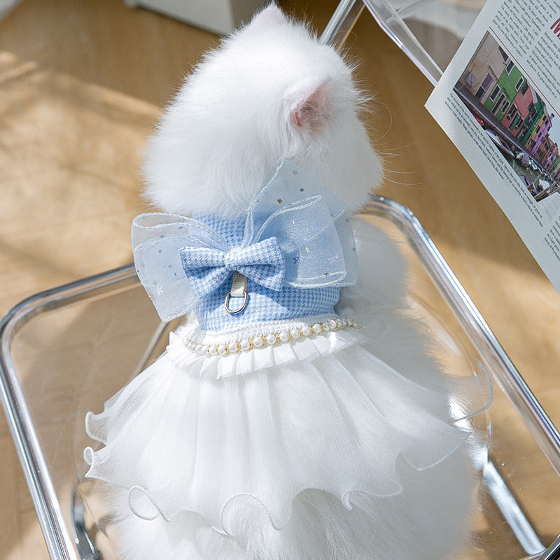 Blue Cat Dress