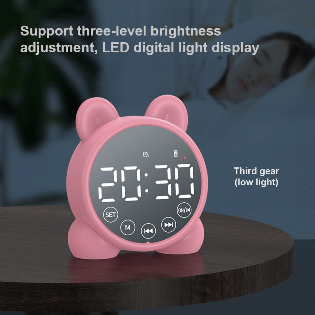 Bluetooth Cat Clock