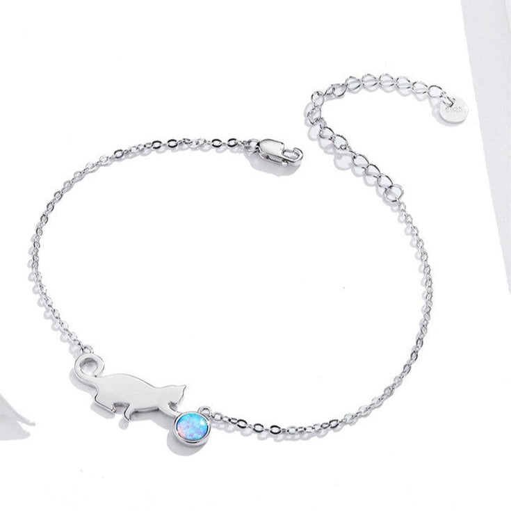 Bracelet with Cat - Cat bracelet