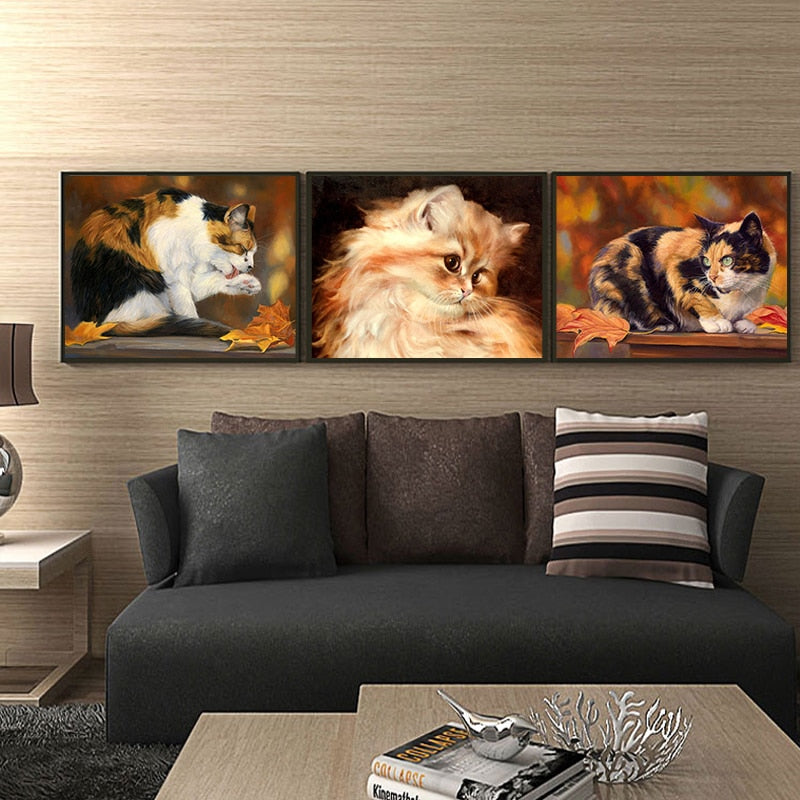 Calico Cat Diamond Painting