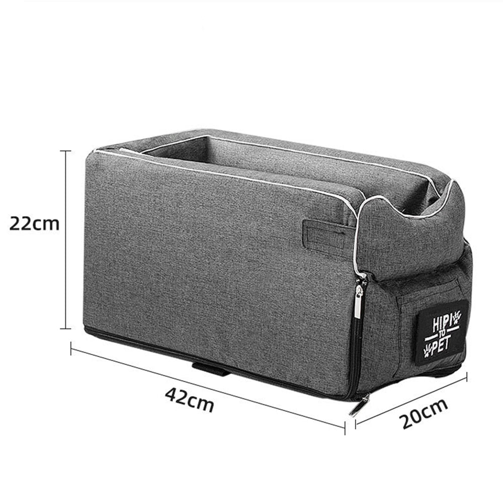 Car Cat Bag - Grey - Car Cat Bag
