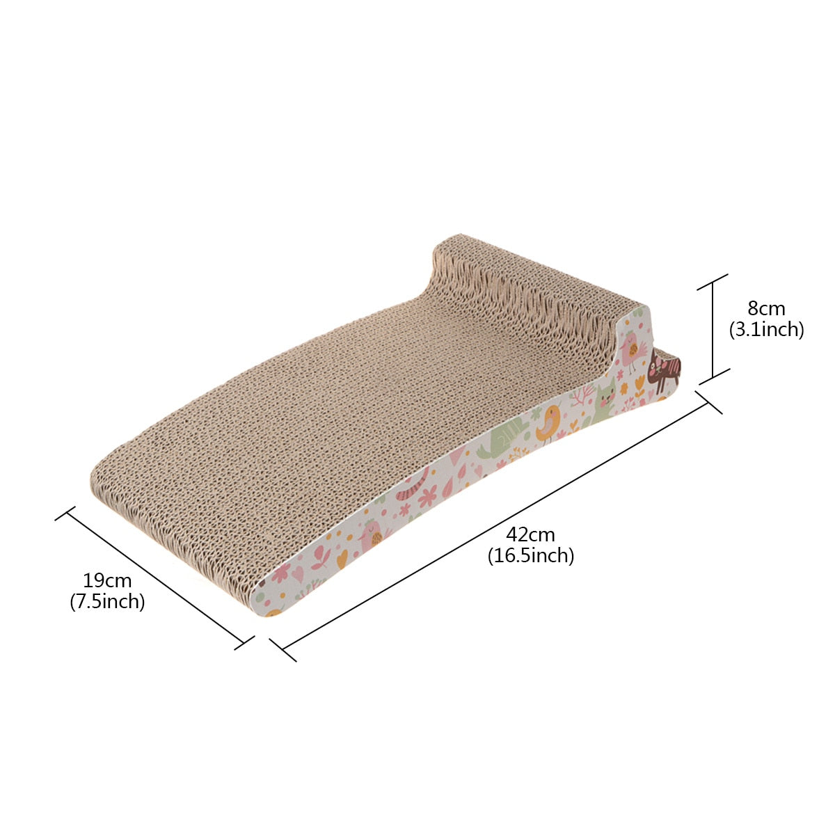 Cardboard Cat Scratcher Post - Skateboard - Cat scratching