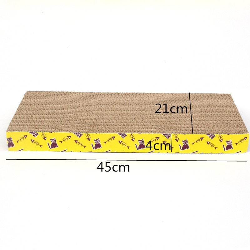 Cardboard Cat Scratching Post - Plain - Cat scratching post