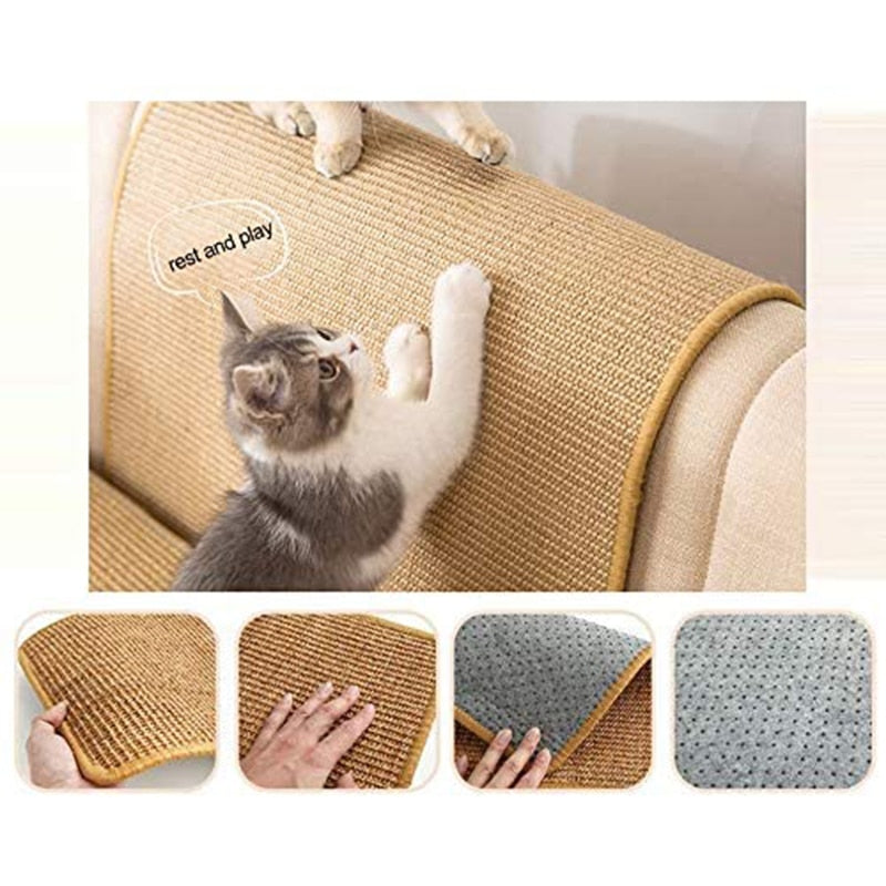 Carpet Cat Scratching Post - Cat scratching post