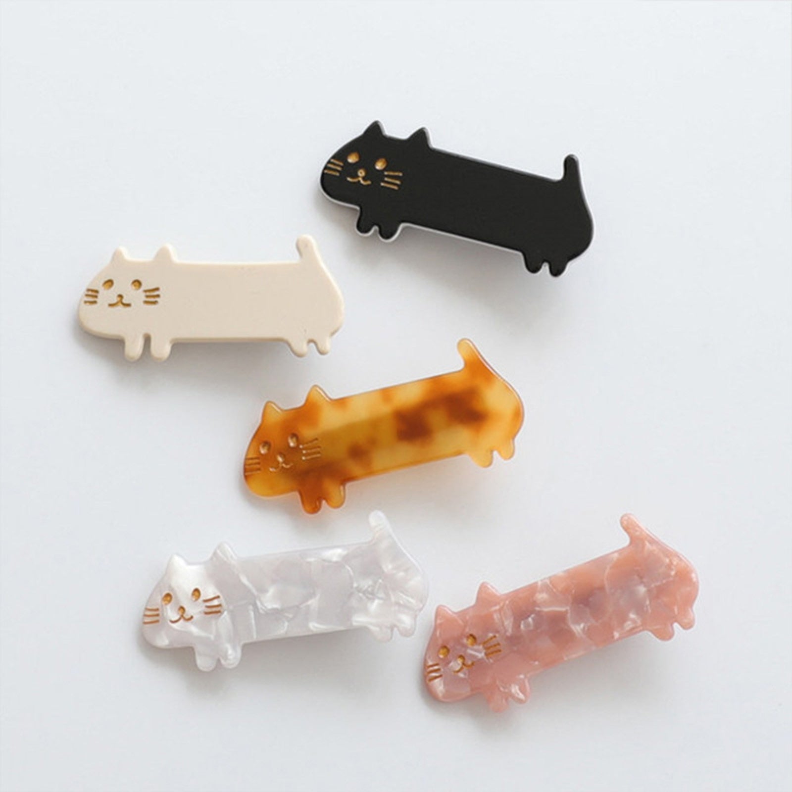 Cartoon Cat Hair Clip - Cat hair clips