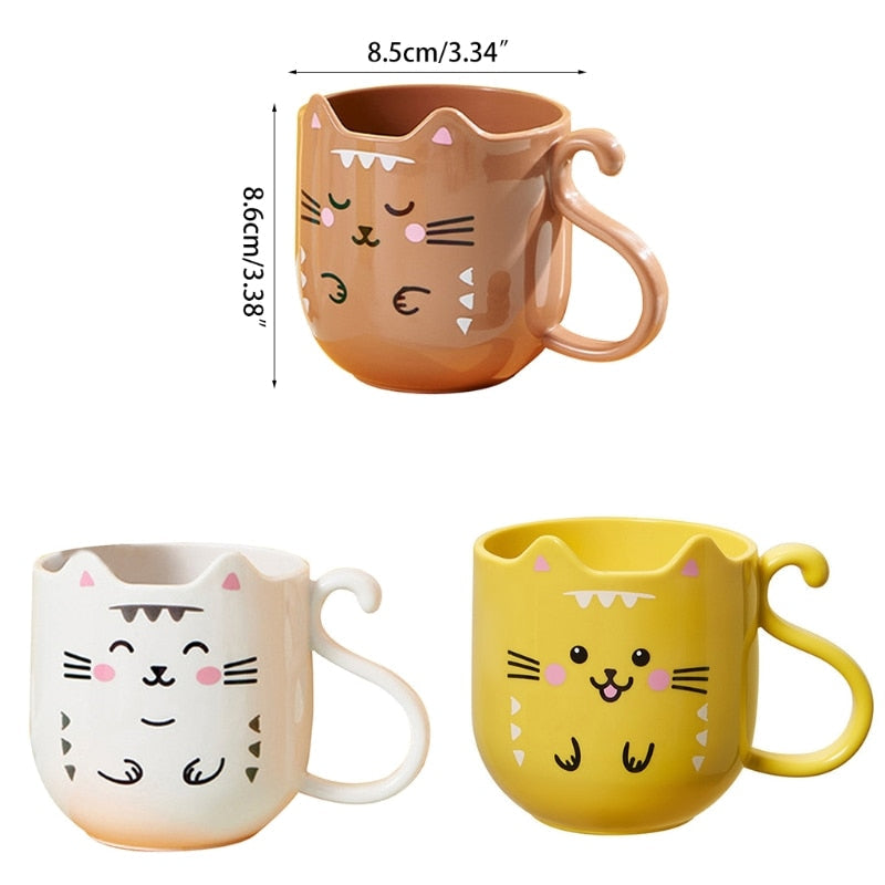 Cartoon Cat Mug