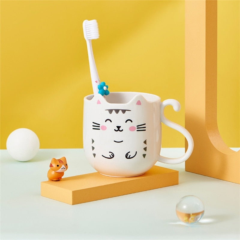 Cartoon Cat Mug