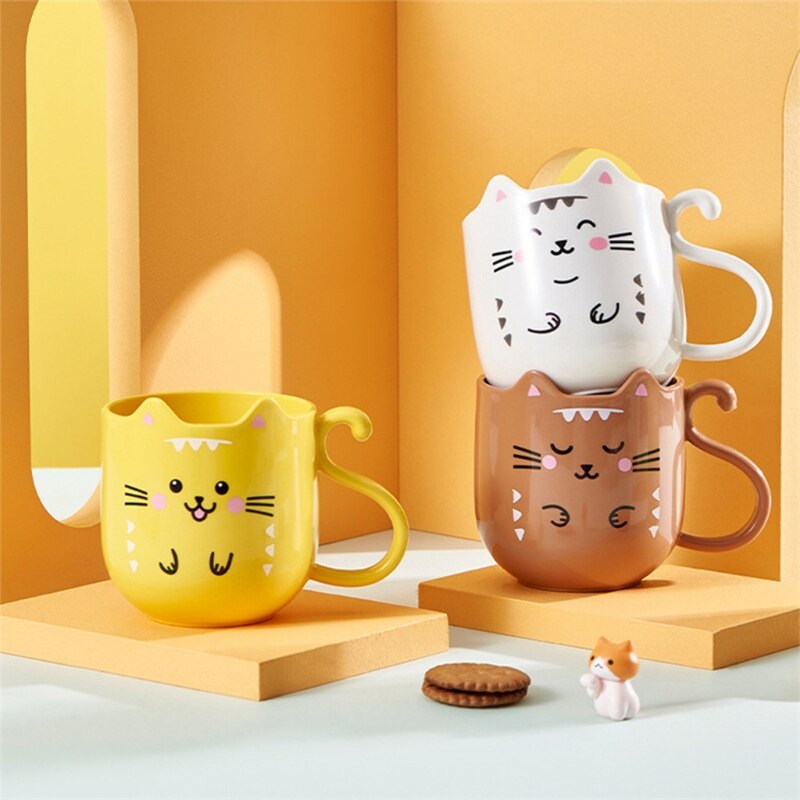 Cartoon Cat Mug