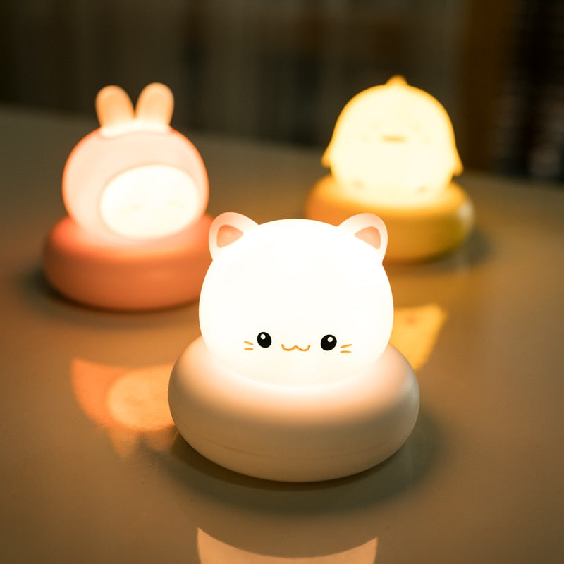 Cartoon Cat Night Lamp