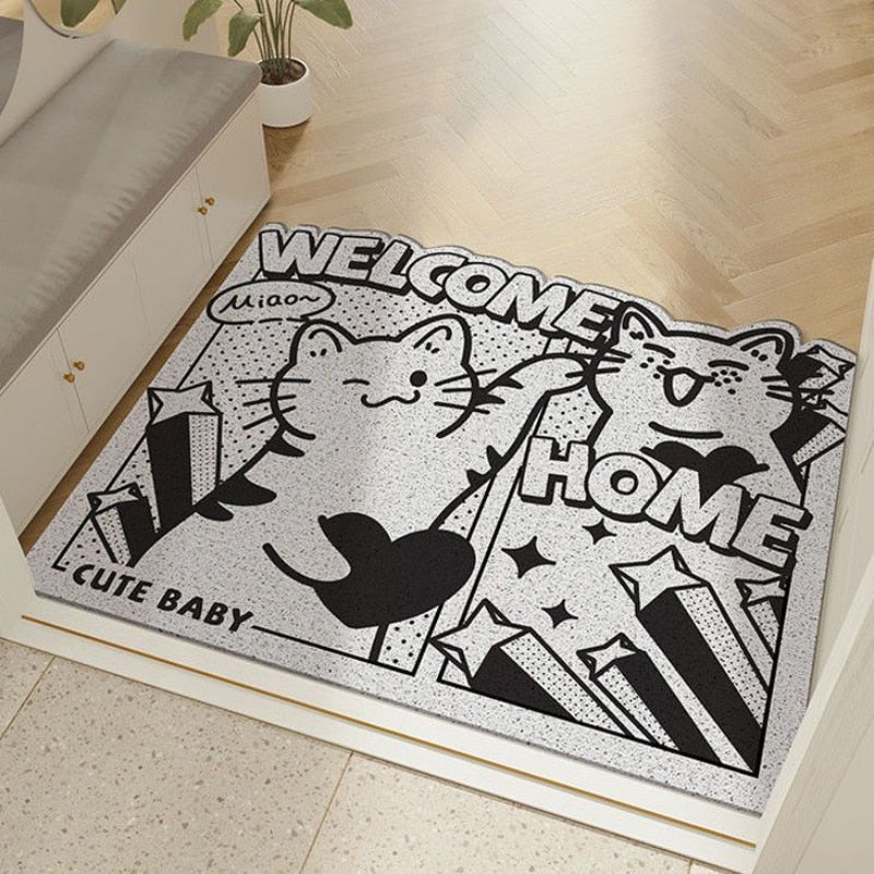 Cartoon Cat Rug