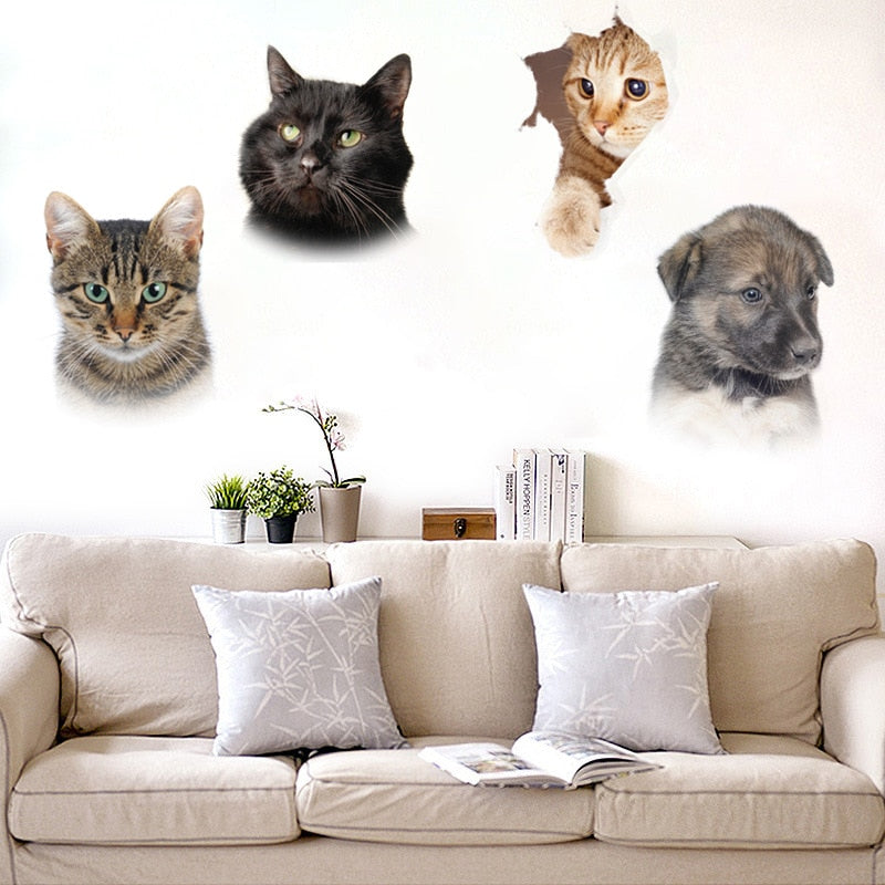 Cat 3D Stickers