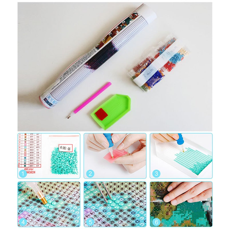 Cat and Tiger Diamond Painting