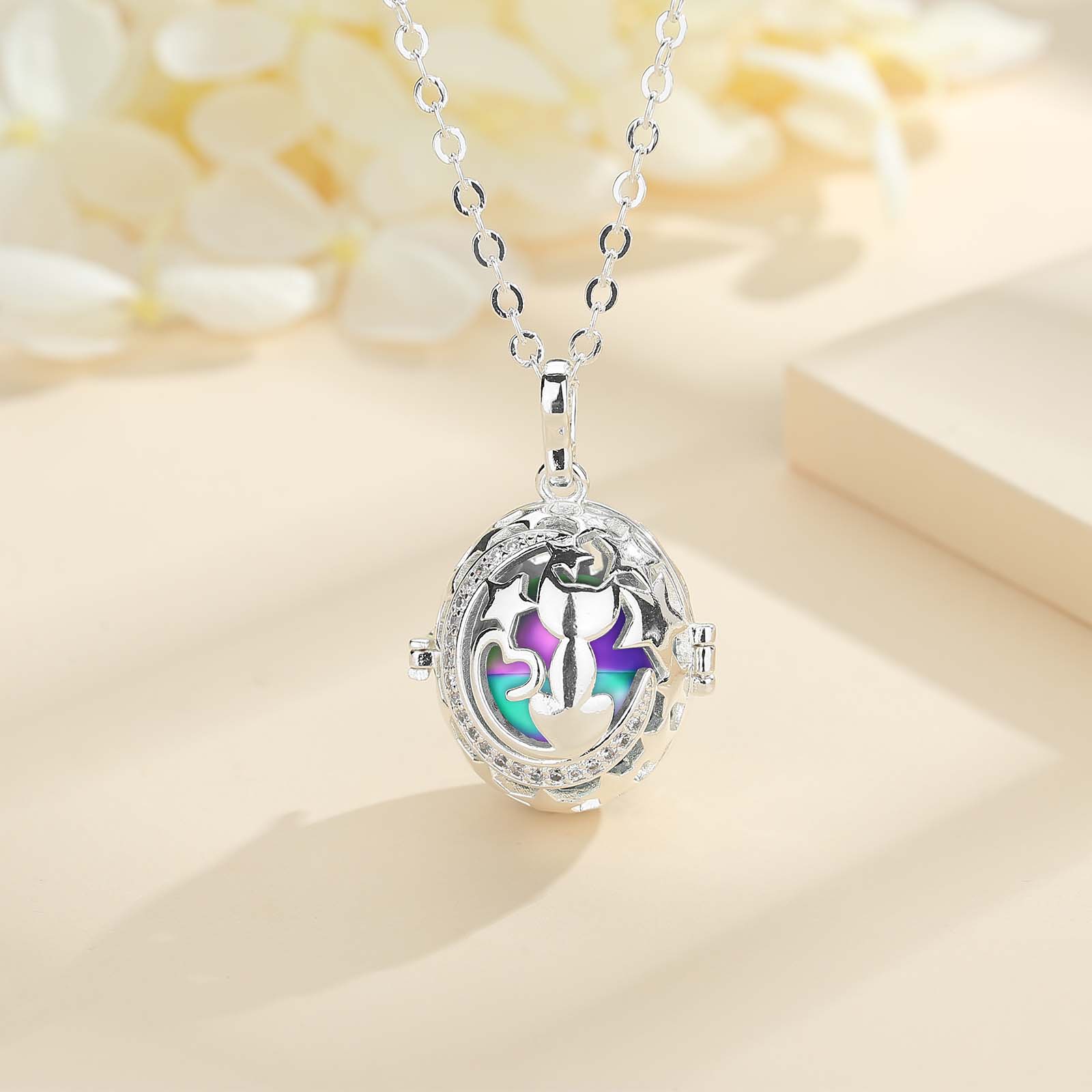 Cat Ashes Necklace - Cat necklace