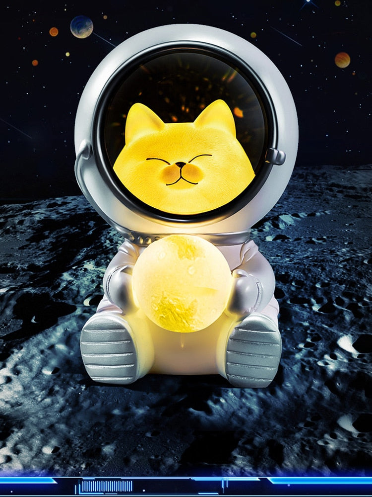 Cat Astronaut Night Light - Cat Astronaut Night Light