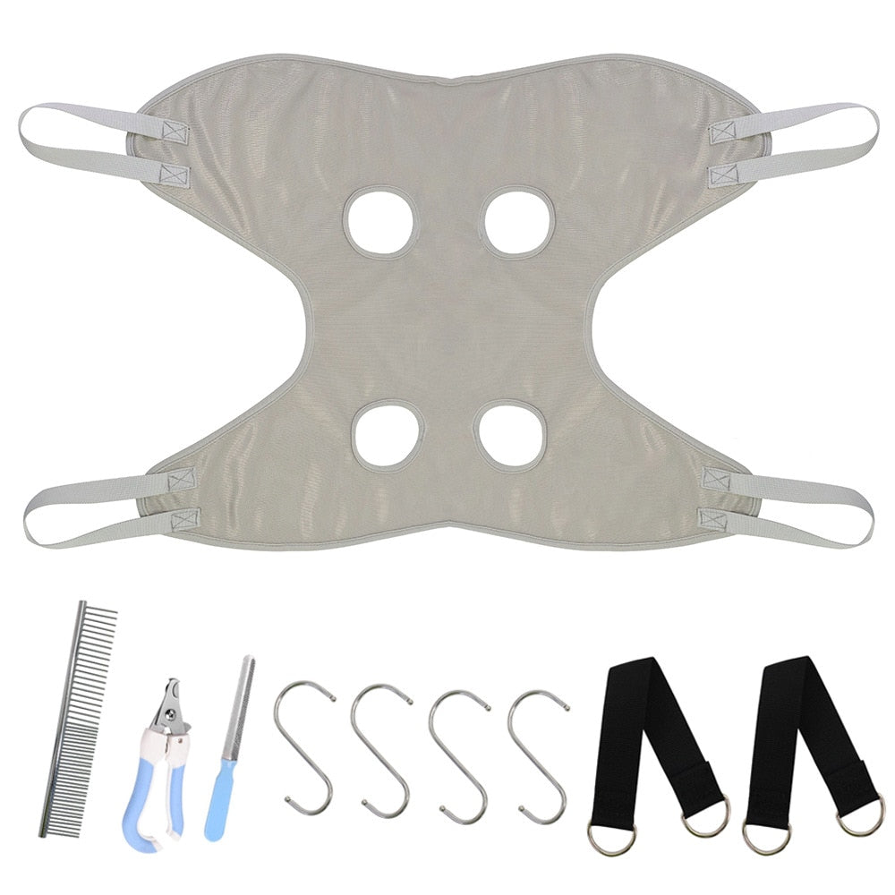 Cat Bath Harness - Gray / 10kg - cat harness leash