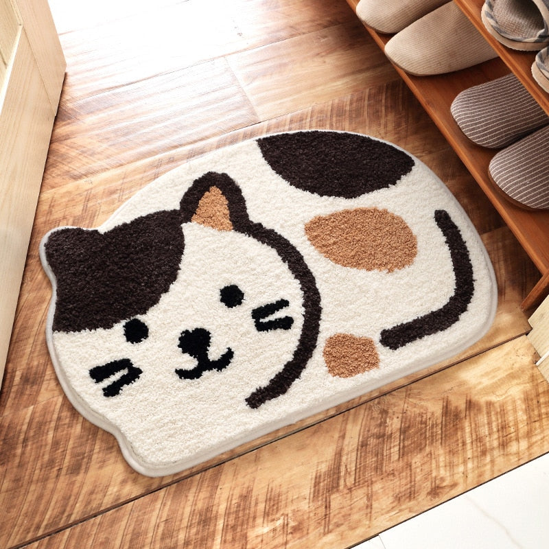 Cat Bathroom Rug