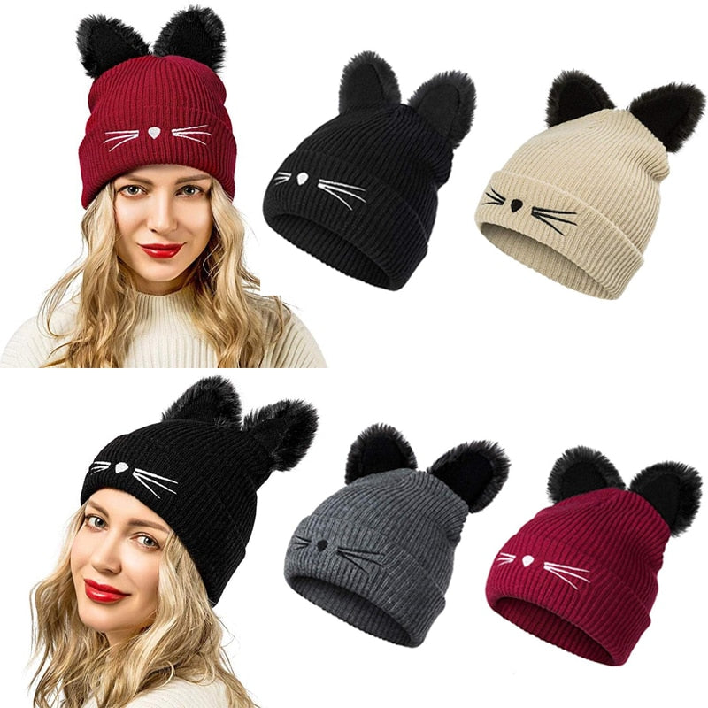 Cat Beanie Hat - Cat beanie
