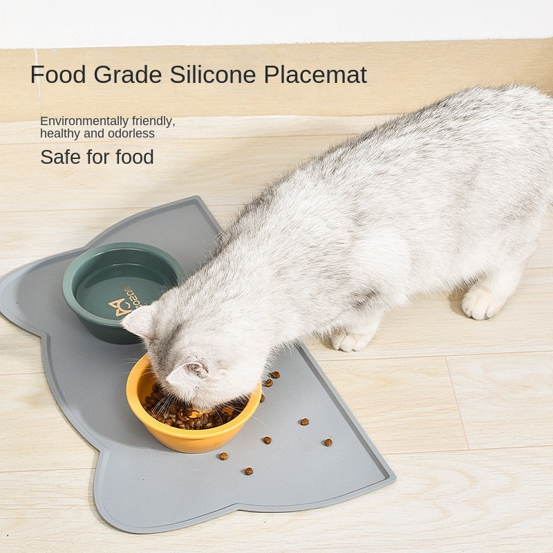 Cat Bowl Mat - Cat Bowls