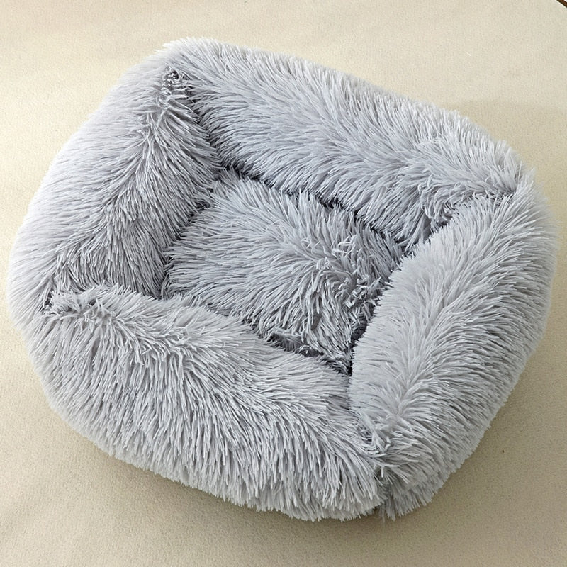 Cat Box Bed - Light Gray / 43x35x20cm / United States