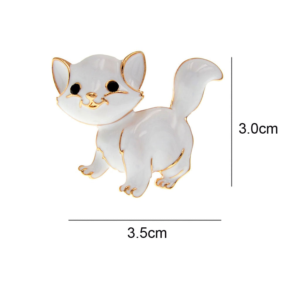 Cat Brooch Pin - cat brooch pin
