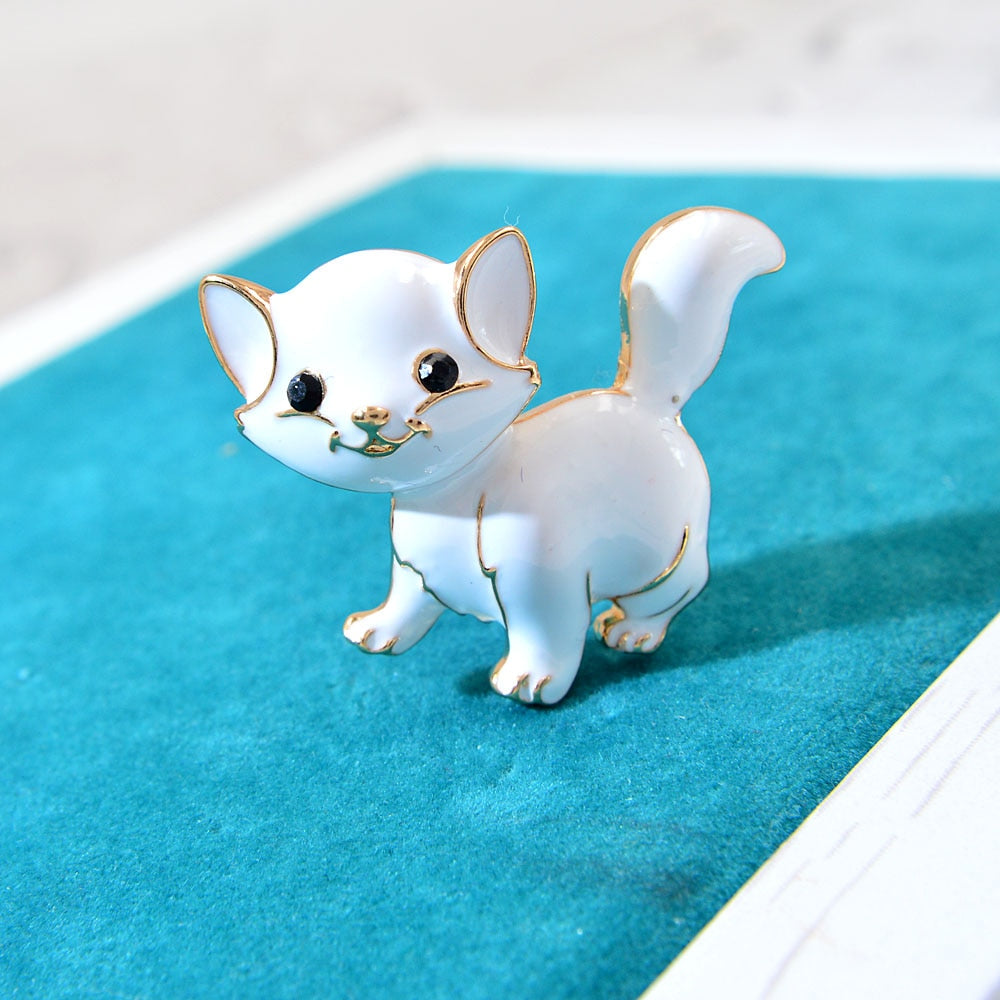 Cat Brooch Pin - cat brooch pin