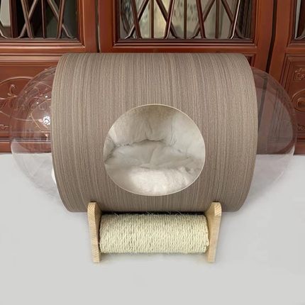 Cat Bubble Bed - Apple Green