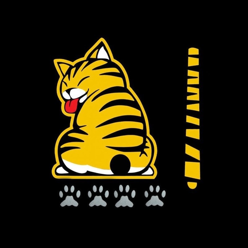 Cat Butt Stickers