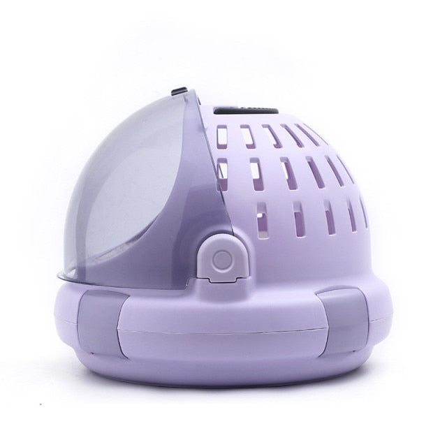 Cat Capsule Bed - Purple