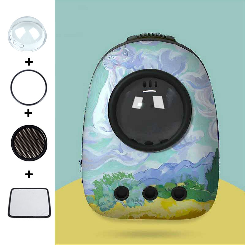 Cat Carrier Backpack for Large Cat - Idyllic scenery - Cat