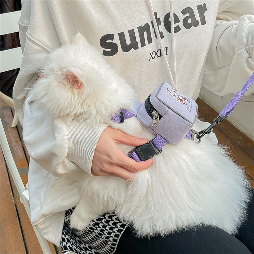 Cat Carrier Harness - cat harness leash